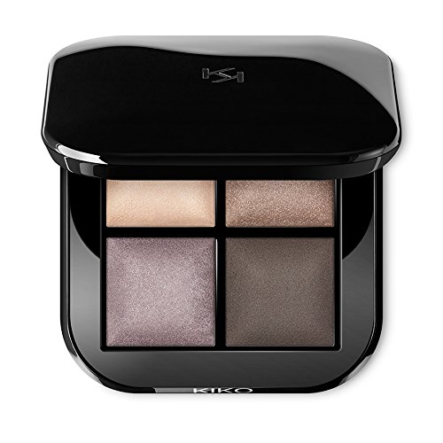 KIKO MILANO - Bright Quartet Baked Eyeshadow Palette 03 Palette with four baked eyeshadows for wet and dry use