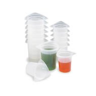 Weber BTC0250 Disposable Tri-Pour Graduated Beakers 250ML 100 Case
