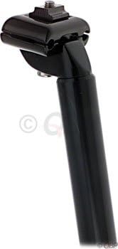 Kalloy 30.4x350mm Black Seatpost