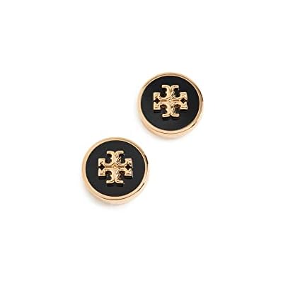 Tory Burch Women's Icon Enamel Stud Earrings