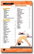 STOTT PILATES Wall Chart