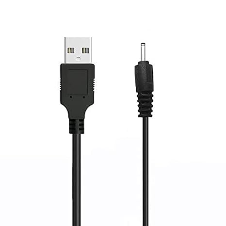 axGear USB to DC DC Barrel Jack Power Cable Adapter Wire Connector 2.0 x 0.6mm