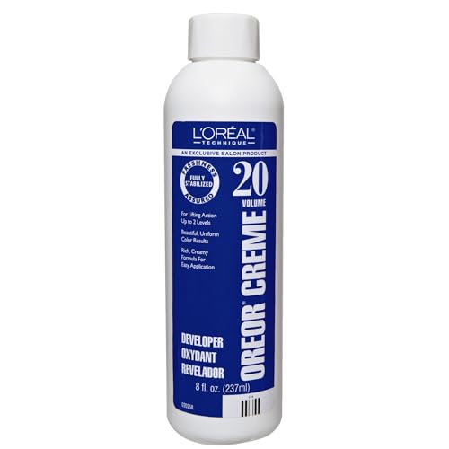 LOreal Technique Oreor Developer | Hair Color Developer | Creamy Formula for Uniform Color and Bleach Results