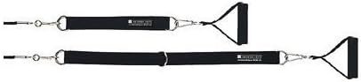 Balanced Body Triple D-Ring Cotton Loops, Hand and Foot Bands, Comfortable Workout Straps, Pilates Reformer Equipment, Studio and Home Gym Accessories, 1 Pair