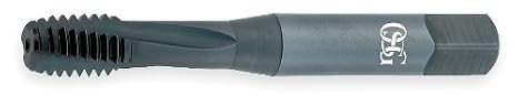 Spiral Flute Tap, MBot, Steam Oxide, 1/2-13