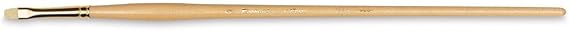 Raphael D'Artigny 3590 Interlocked White Bristle Brush, Bright, 2
