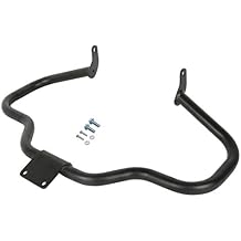 SLMOTO Black 1 1/4" Mustache Engine Guard Crash Bar Fit for Yamaha Vstar 400/650 Classic 1998-2016 Fit For Yamaha Dragstar 400/650 Classic 1998-2016 Fit For Yamaha Vstar 400/650 Custom 1997-2016