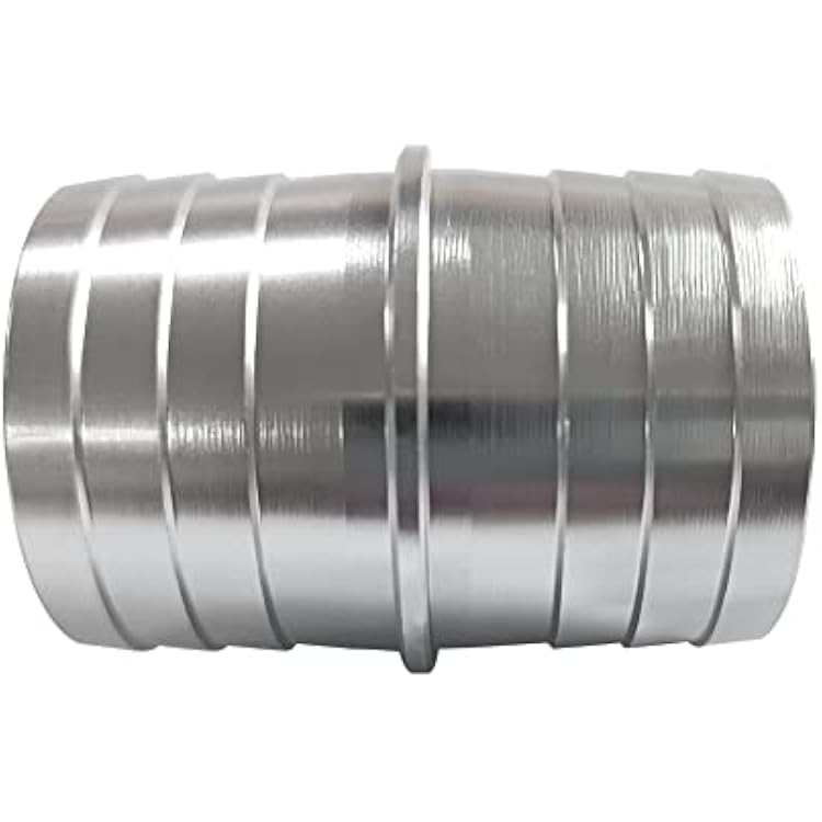 1-14 Inch Hose Barb Splice Coupler Repair Fitting, Aluminum Adapter Connector Radiator Coolant Intercooler Heat Exchanger Fluid Designed 1 pcs