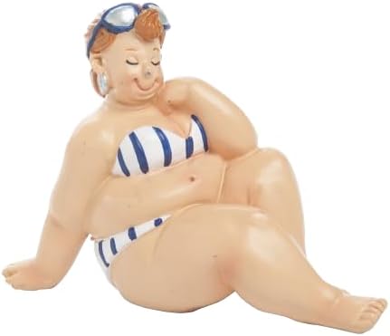 Beachcombers Beach Lady Small Decorative Figurine | Coastal Decor, Gift Idea