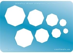 Cool Tools - Jewelry Shape Template - Octagon