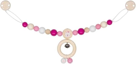 goki 65266 Pram Chain Polar Bear with Clips