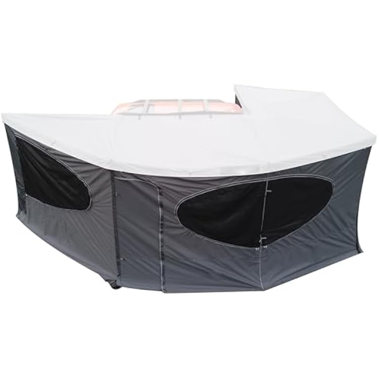 Naturnest Car Awning RoomSide Wall Suitable for Naturnest 270 Car Awning Plus Driver Side with Access and Without Access, Not Include Top Awnings
