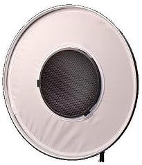 Photographic INT341 7-Inch Soft light Foldable Diffuser with 30 Degree Grid Diameter for Interfit rf4999 Beauty Dish