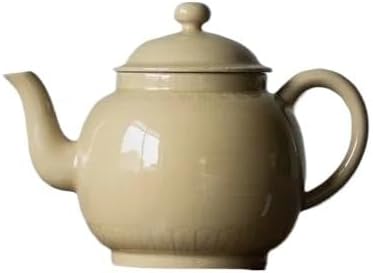 Tea Pot Teapot Ceramic Yellow Tea Set Little Teapot Handmade Kung Fu Tea Set Tea Kettle Tea Maker Tea Kettle Tea Infuser