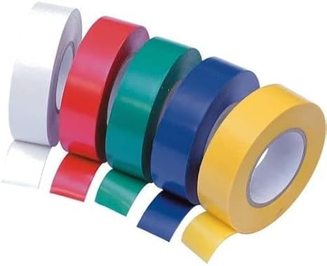 Orret Home 5 Adet Elektrik Bandı,Pvc Bant,10 Metre (Renkli)