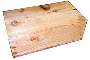 Steve's Gift Shoppe Pet Coffin Casket for Cats or Small Dogs 24 x 15 x 6.25 Inches - U Build It D.I.Y. Kit