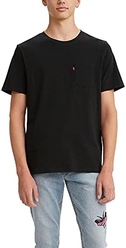 Levis Mens Short Sleeve Classic Pocket Tee Available in Big