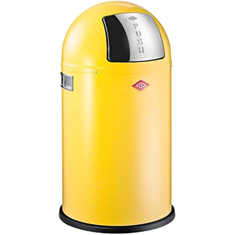 Wesco Pushboy Junior 175 531-19 Bin Lemon Yellow