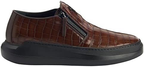Conley Zip Slip-Ons Fabric