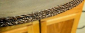 Concrete Countertop Edge Form - Shale Stone - 8ft long x 2.25 tall. Excellent stone effect.