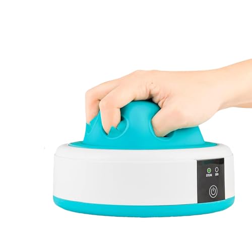 Electric Nail Polish Remover Machine, Soaking Bowl acetone proof, Acrylic Nail Remover Kit, Dip Remover for Nails, Heating Cleaner for Nail Gel Blue Style