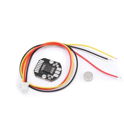 Teyleten Robot AS5048A Magnetic Encoder PWMSPI Interface High Precision 14 Bit Brushless Motor AS5048A Encoder SPII2C 1pcs