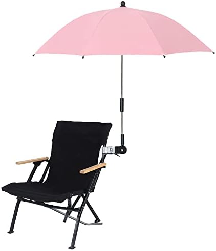 Stroller Multi-directional Outdoor Product Sunshade Chair Umbrella 3color Universal With Clip 360 Adjustable Umbrellas