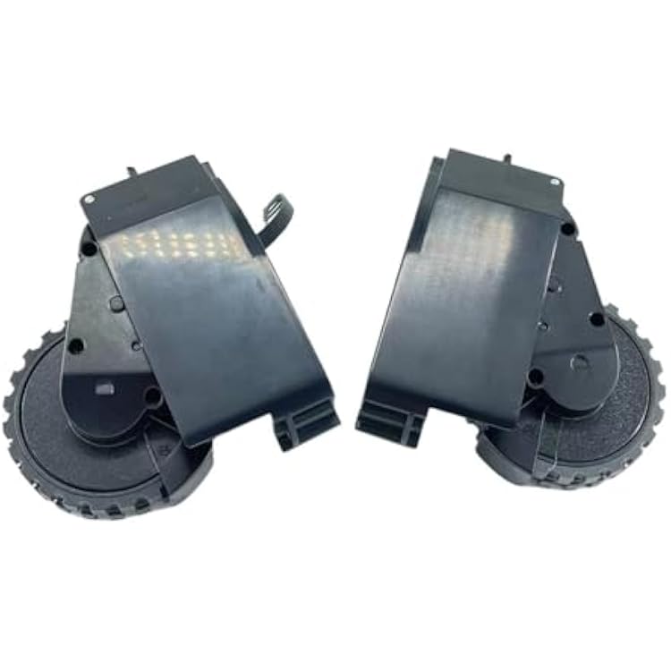 Compatible For Roidmi Eve Plus,Accessories Left And Right Driving Wheels Walking Suitable ReplacementBlack L R