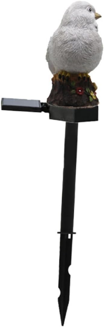 Bird-Shaped Solar Garden Lamp Decorative Lawn Light for Outdoor Use Ground Insert LED Light for Patio and Yard