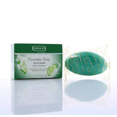 Hemani Cucumber Soap 75g - Refreshing Cleansing for Soft Skin | Natural & Halal | Since 1949