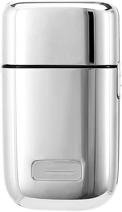 Men's Rechargeable Foil Shaver | Multifunctional Electric Shaver with Removable Cutter Head | Exceptional Comfort Design(Color:Silver)
