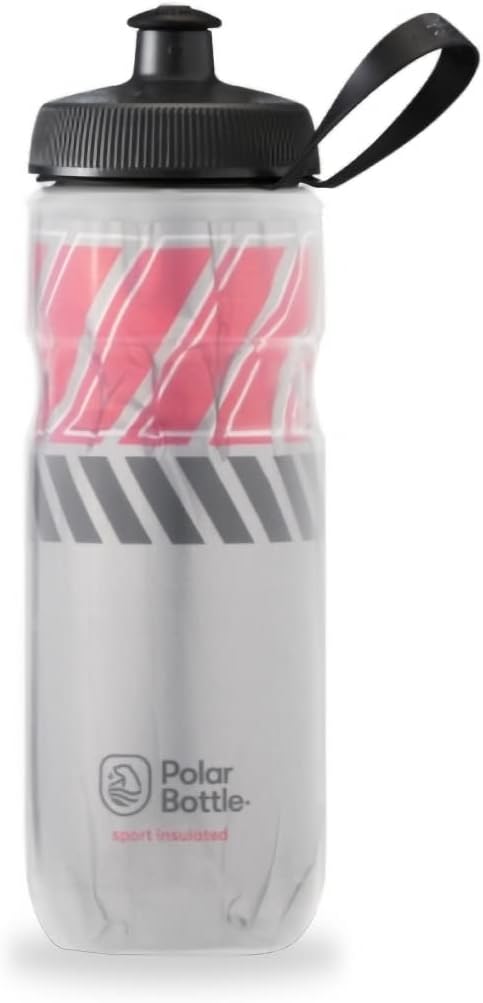 Polar Bottle Sport Insulated Water Bottle - Keeps Water Cooler 2X Longer - BPA Free, Leak Proof Squeeze Bottle for Sports & Biking