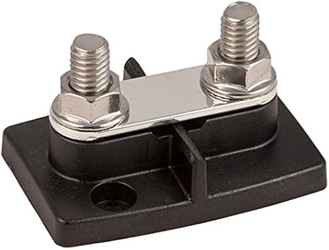 K4 Dual Terminal Bus Bar - Two 3/8"-16 Studs