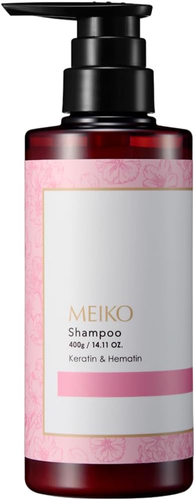 メイコー化粧品 シャンプー ハリ・ボリューム ヘマチン・ケラチン配合 エイジングヘアケア ツヤ髪 ボリュームアップ 400g