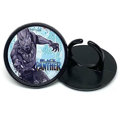 Black Panther Cupcake Toppers Cake Decorations Birthday Party Favors - Package of 24