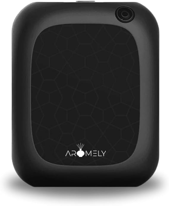 AROMELY ARO 25 MAX Smart Bluetooth Nebulizing Scent Diffuser - Black