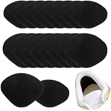 Shoe Heel Repair, 16Pcs Shoe Patches for Holes, Black Self-Adhesive Shoes Hole Repair Patch Kit Sneaker Holes Patch/Insert Heel Prevention for Sneakers Mesh Shoes Leather Shoes High Heels