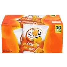 Cheddar Crackers, 1.5 oz Snack Packs, 30 Count (45 oz (1 pack))