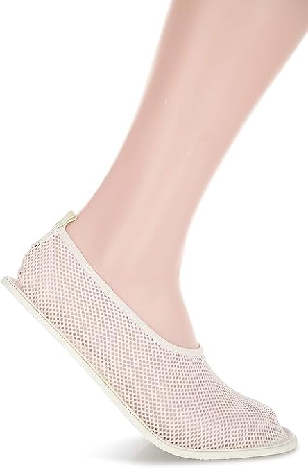 BEEMO Men Shower Slipper Shoes-X-Large, One Size Narrow, White