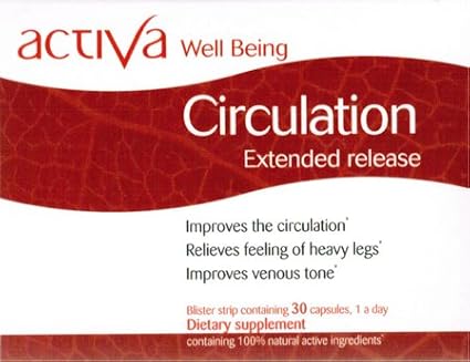 Activa Well Being Circulation - 8 Hour Extended Release