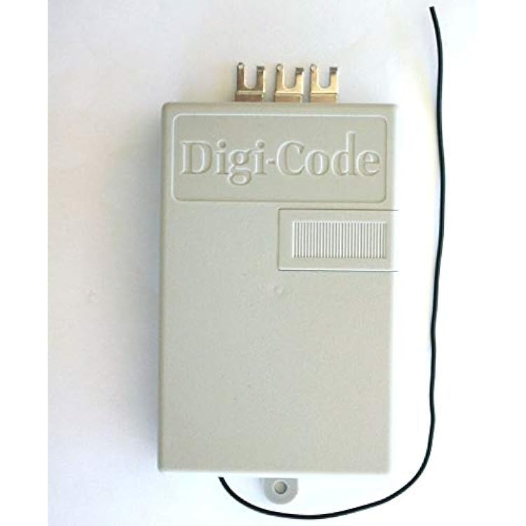 Digi-Code 5100 Multi-Code 24 Volt 1090 and Multi-Elmac 10 DIP Code Compatible Gate Or Garage Door Radio Receiver