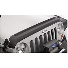 Bushwacker Trail Armor Hood Guard | 1-Piece, Black, Textured Finish | 14061 | Fits 2007-2018 Jeep Wrangler JK