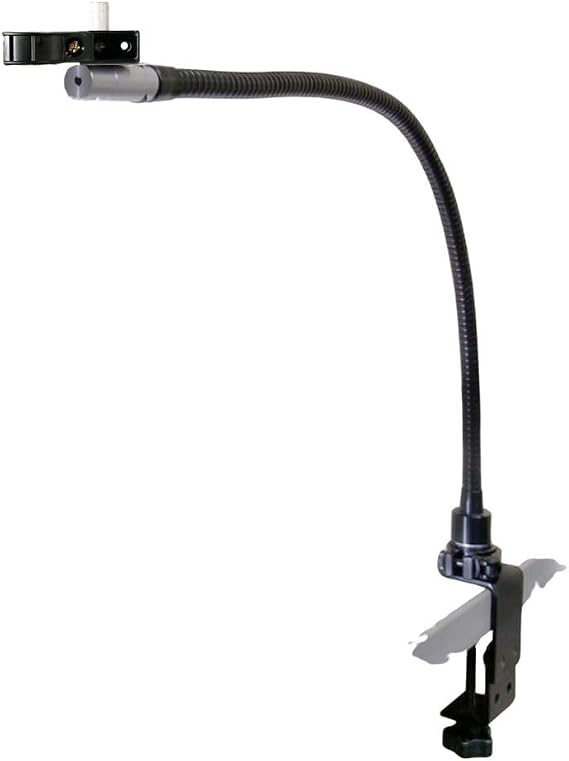 Dino-Lite RK-02 Clamp Flex Arm Stand, 23" Adjustable Gooseneck, 3" Clamp