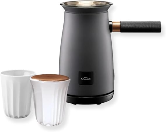 Hotel Chocolat Velvetiser Classic Hot Chocolate Maker | Charcoal Edition |