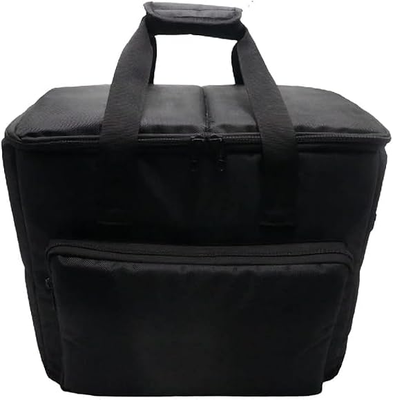 Desktop Mini-ITX Case Desktop PC Computer Travel Storage Carrying Case Bag for NR200 NR200P Q58 (or Similar-Sized case 40.5 * 22 * 34CM) （Bag