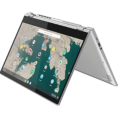 Lenovo 2022 C340 15.6 FHD Touchscreen 2-in-1 Chromebook Laptop, Intel i3 CPUUp to 3.4GHz, 4GB RAM, 64GB eMMC, USB-C, Wi-Fi, Bluetooth, Webcam, Chrome OS