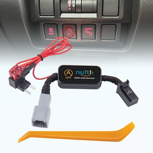 NuIth Auto Start Stop Deactivating Wire Harness for 2019-2023 Subaru Forester Crosstrek2015-2020 Legacy, Forester Auto Stop Start Eliminator Deactivation Cable