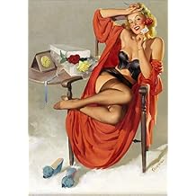 2026 Wall Calendar [12 pages 8"x12"] Pinup Sexy Girls Classic Beautiful Giels Vintage Poster