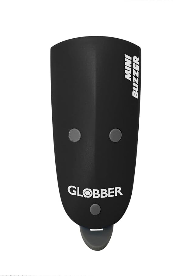 Globber Mini Buzzer Sound Front Light, 530-120, Black