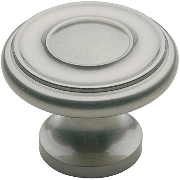 Baldwin 4491150 Dominion Cabinet Knob, Satin Nickel